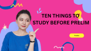 UPSC 10 THINGS